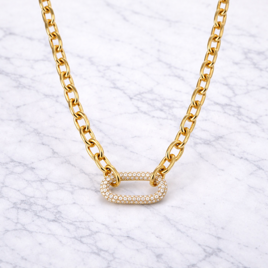 Collier Chaîne Doré Classique - Acier inoxydable 316L