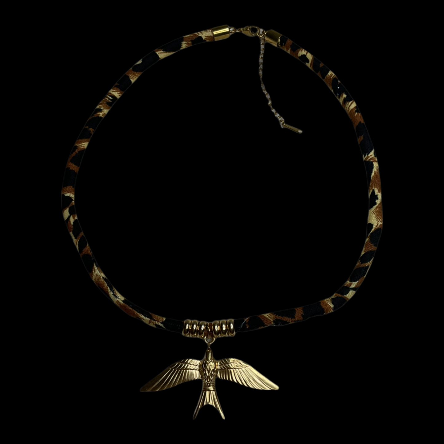 Collier Léopard & Acier inoxydable 316L - Style Chic Sauvage