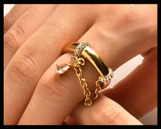 Bague Linka Dorée - 316L