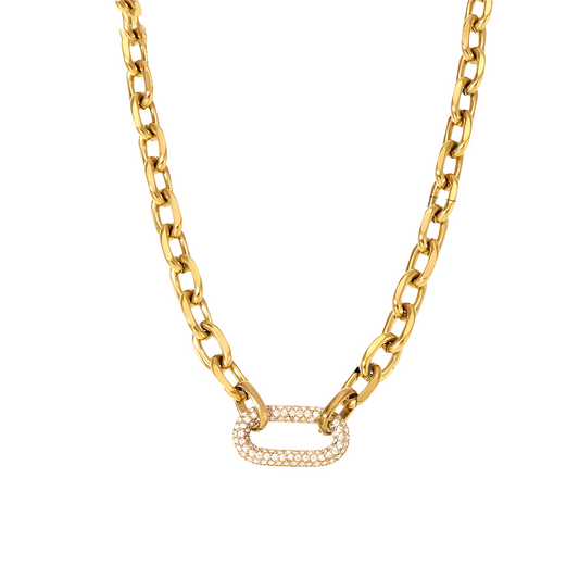 Collier Chaîne Doré Classique - Acier inoxydable 316L